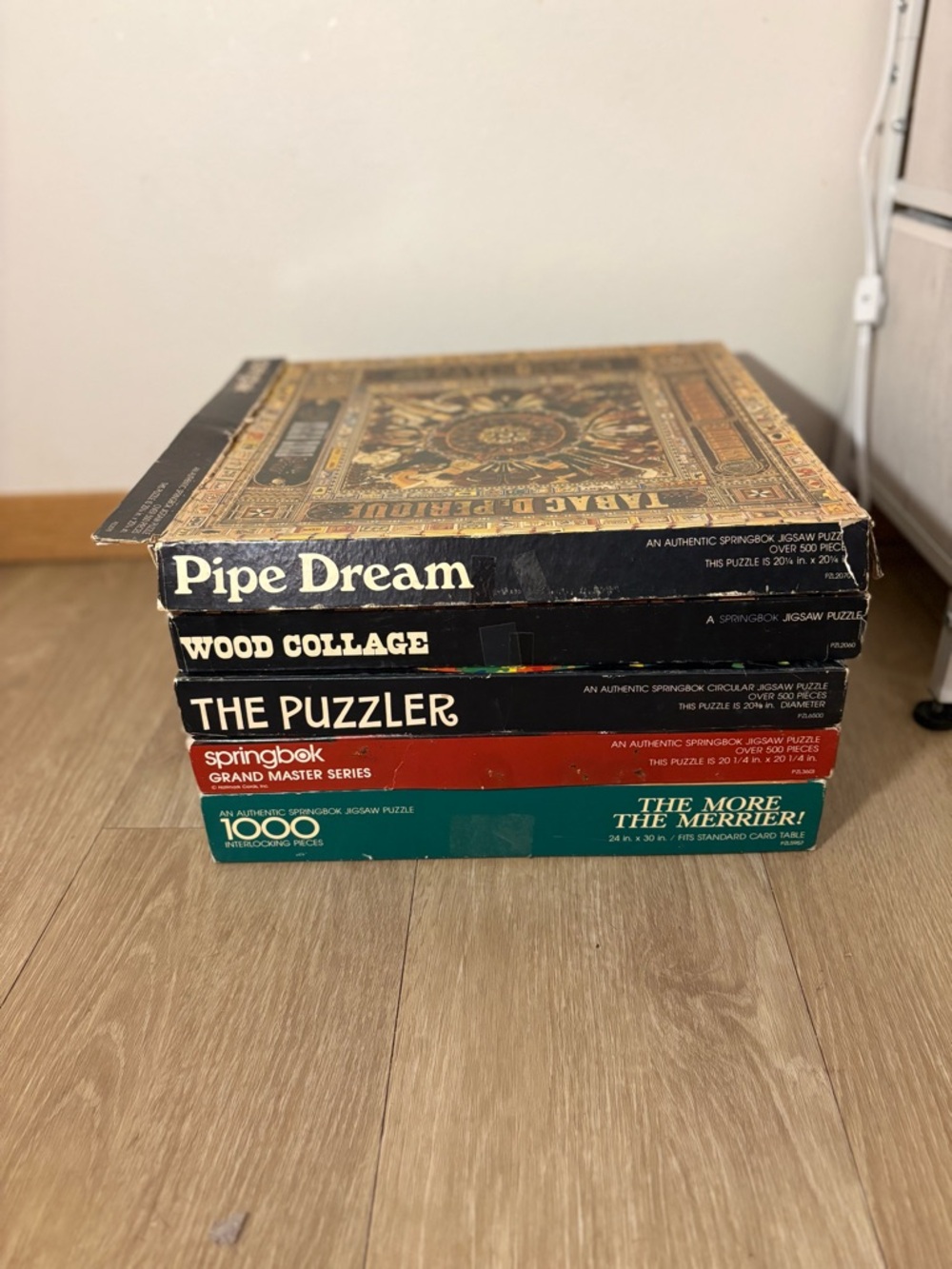 Springbok Vintage Puzzles - Set of 5